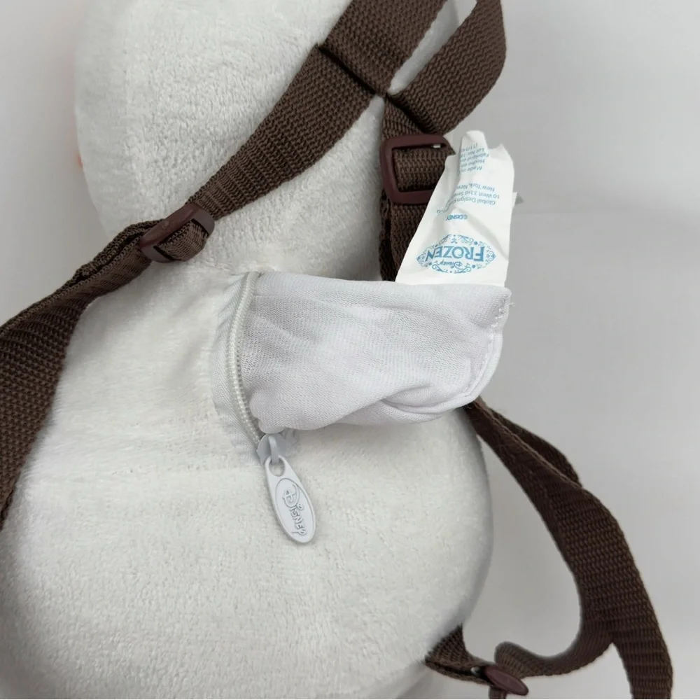 Disney Frozen Olaf Plush Backpack & Mini Purse Set Kids Snowman